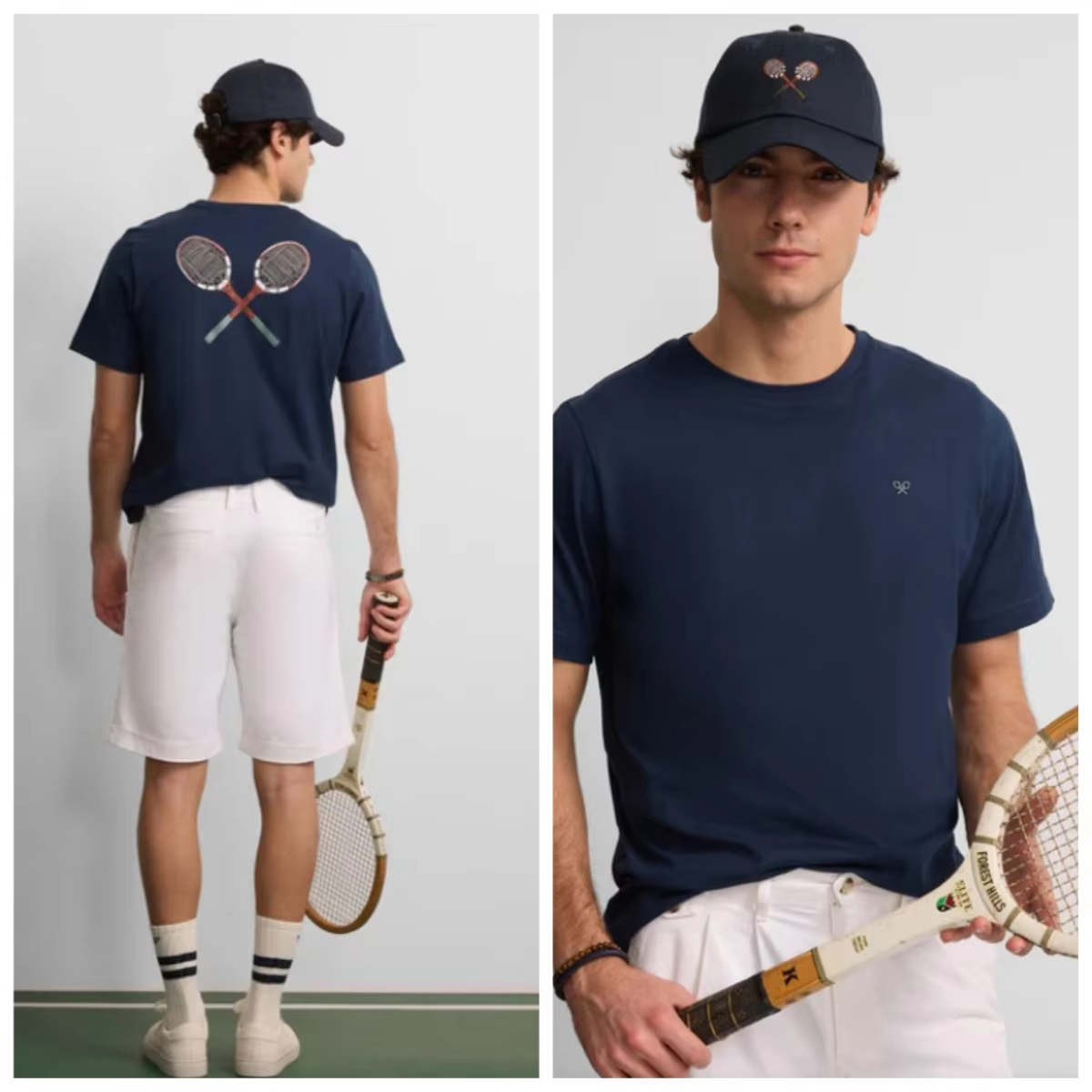 Streetwear Brand Collection - Collection Tennis Classique T-shirt Tendance Mode