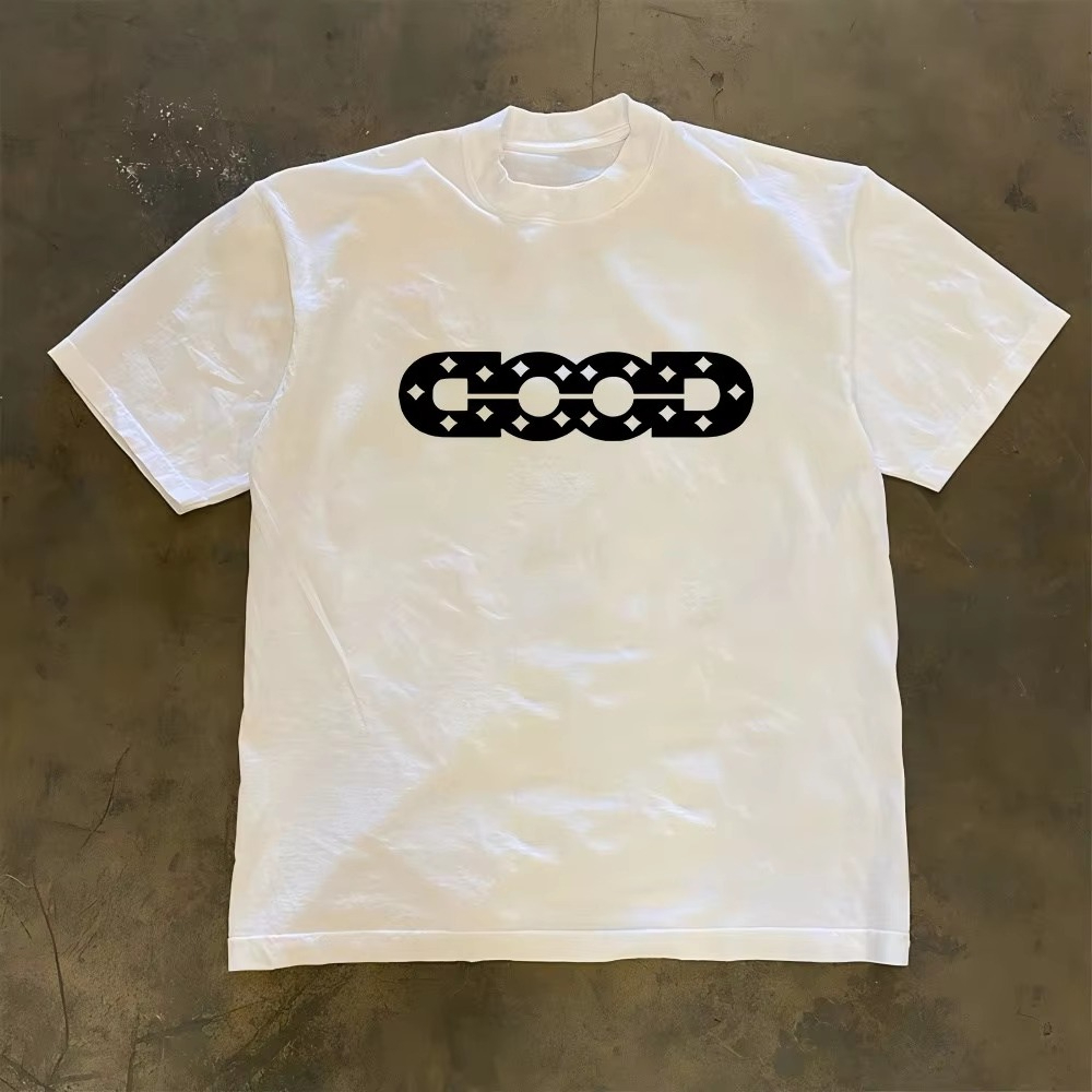 T-shirt en coton avec logo GOO - Streetwear Brands Logo avis et prix