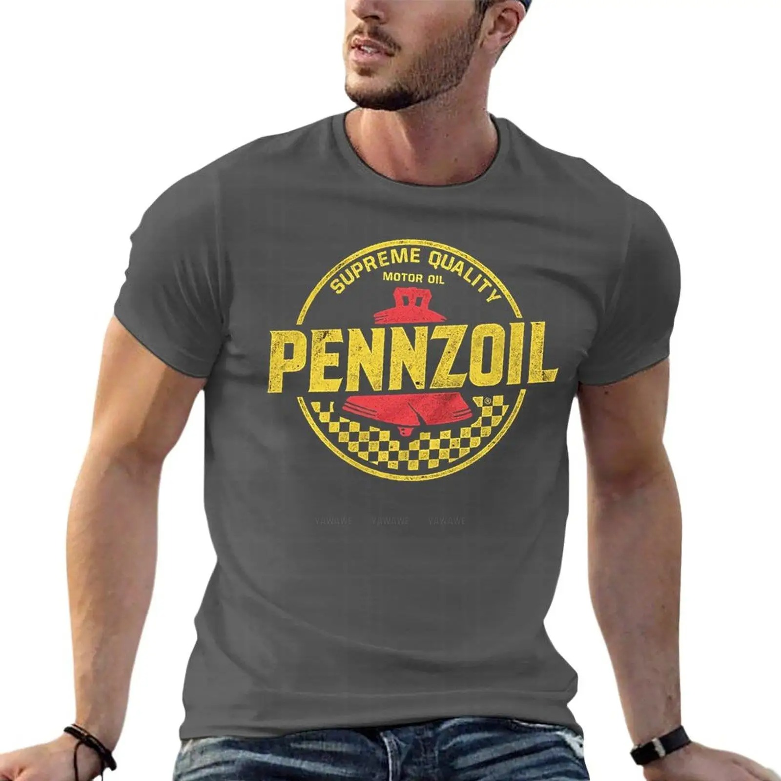 Pennzoil – t-shirt surdimensio - Streetwear Brands Logo avis et prix