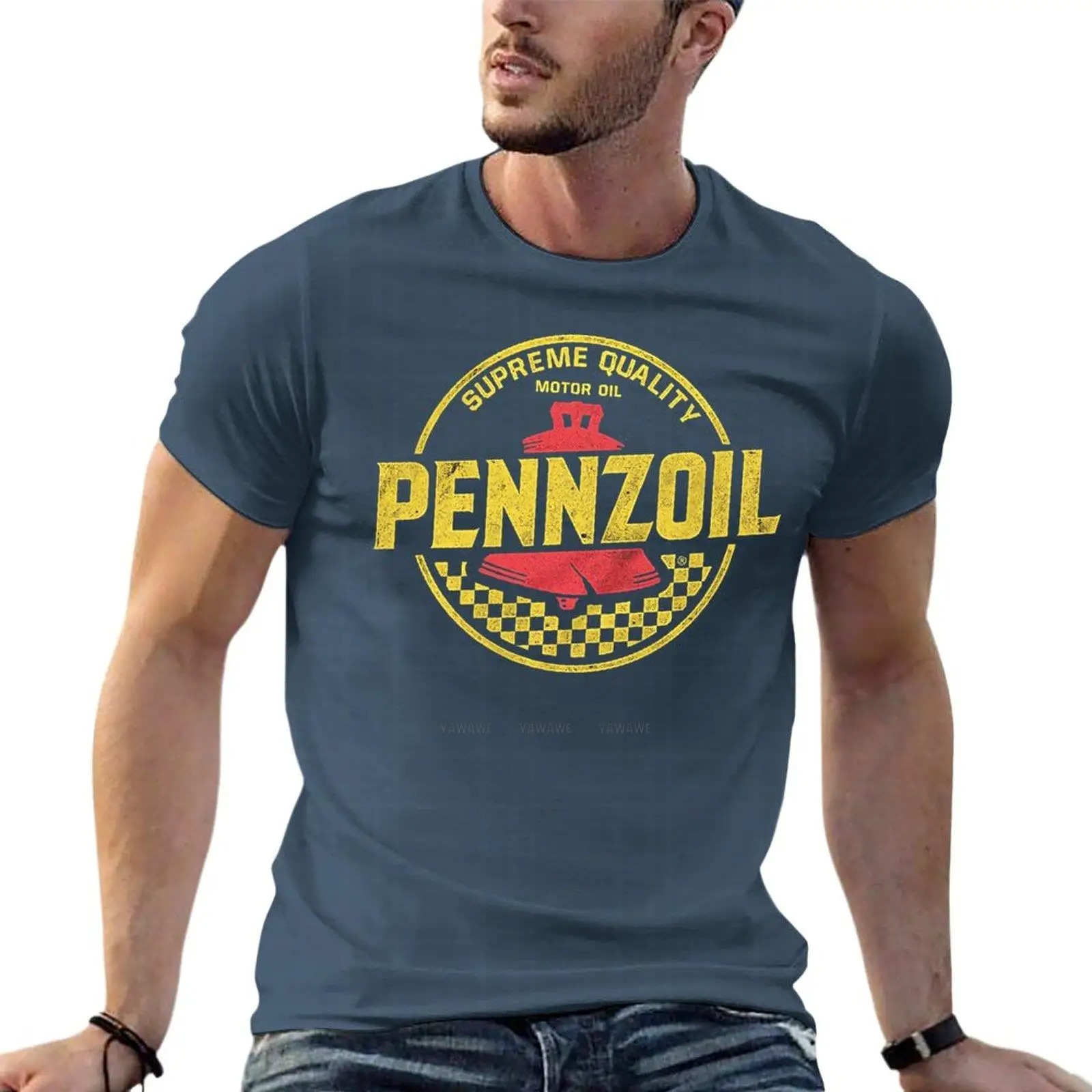 Pennzoil – t-shirt surdimensio - Streetwear Brands Logo avis et prix